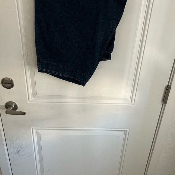 Just my size blue jeans capris 3x pull on - Picture 1 of 4